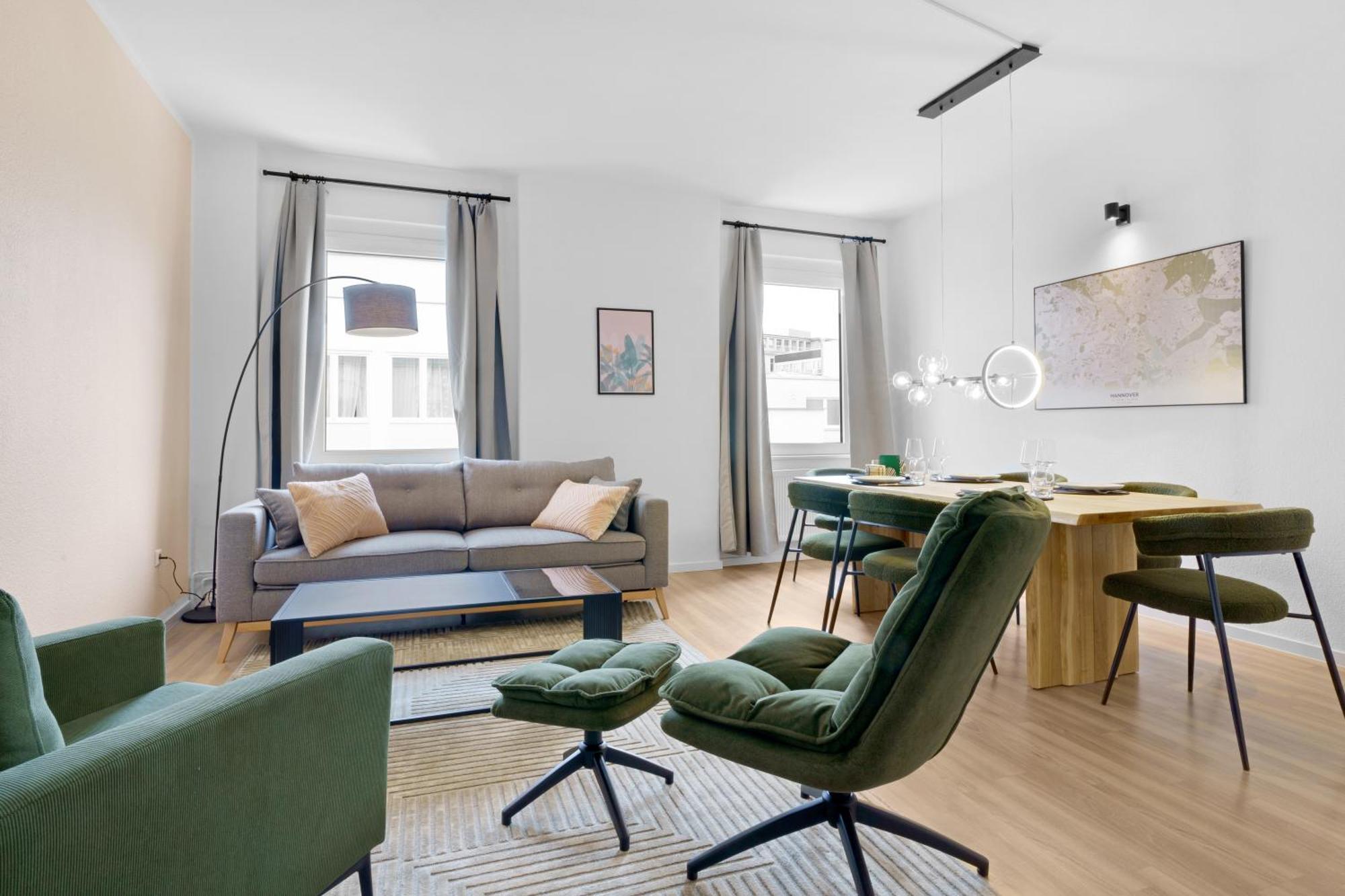 Olive Apartments - 86M2 - Kingsize - Free Parking Hannover Exterior photo